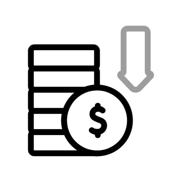Reduce icon